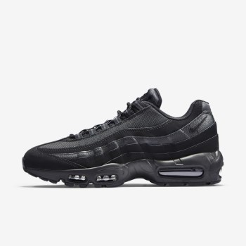 Nike Air Max 95 - Férfi Utcai Cipő - Fekete/Sötét Szürke/Fekete